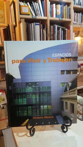 Portada do libro de Espacios para vivir y trabajar. Octavio Mestre