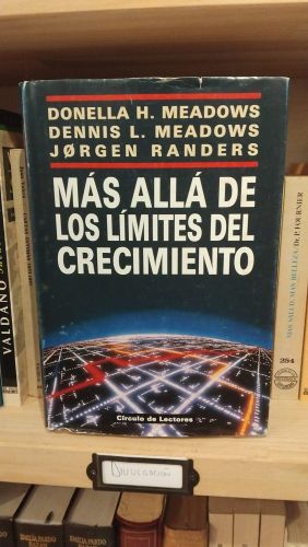 Portada do libro de Mas allá de los límites del crecimiento