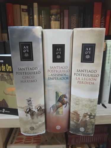 Portada do libro de Trilogía de Trajano
