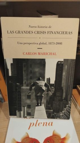 Portada do libro de Nueva historia de las grandes crisis financieras