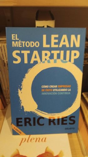 Portada do libro de El método Lean Startup
