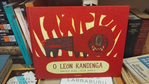 Portada do libro de O león Kandinga