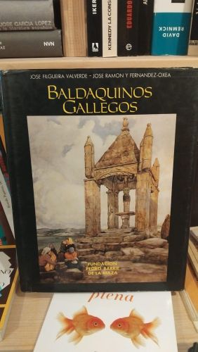Portada do libro de Baldaquinos gallegos