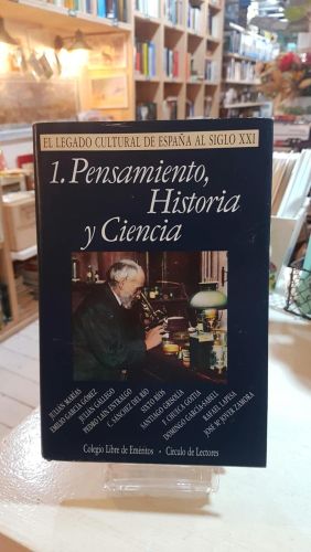 Portada do libro de Pensamiento, Historia y Ciencia