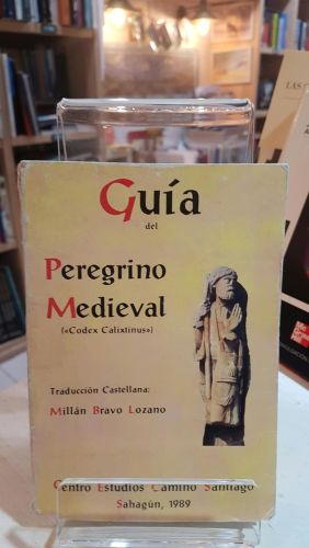 Portada do libro de Guía del peregrino medieval