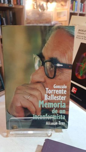 Portada do libro de Memoria de un inconformista