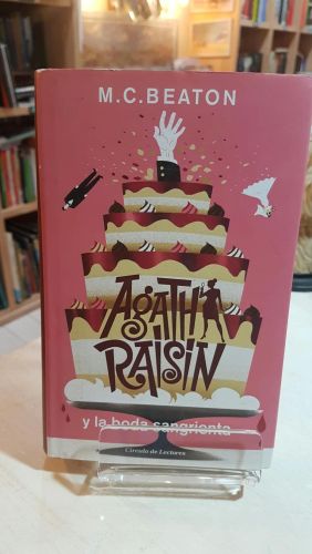 Portada do libro de AGATHA RAISIN Y LA BODA SANGRIENTA