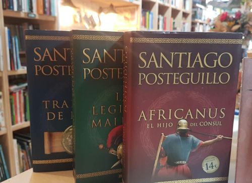 Portada do libro de Trilogía Africanus 