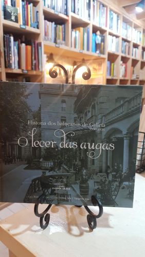 Portada do libro de Lecer das augas,o.historia dos balnearios galicia 1700-1936