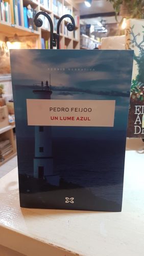 Portada do libro de Un lume azul