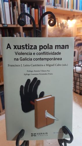 Portada do libro de A xustiza pola man