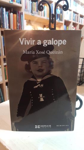 Portada do libro de Vivir a galope