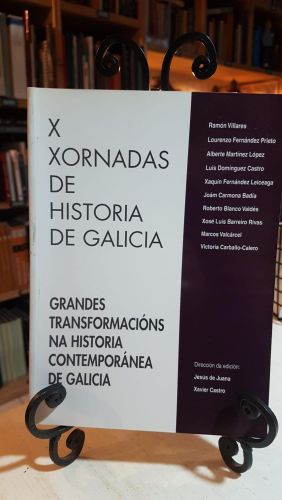 Portada do libro de X XORNADAS DE HISTORIA DE GALICIA