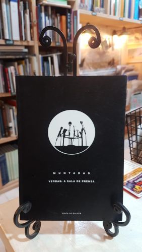 Portada del libro de Muntadas. Estratexias do desprazamento