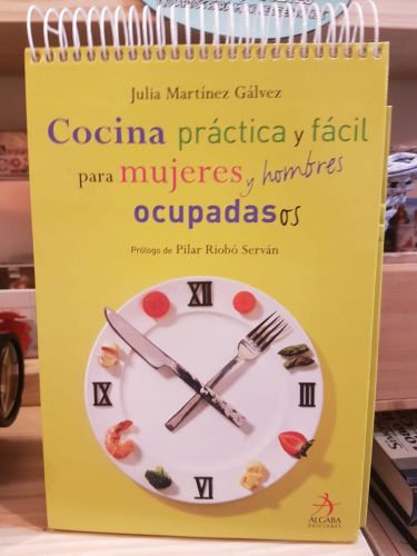 Portada do libro de Cocina práctica para mujeres y hombres ocupados