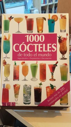 Portada do libro de 1000 COCTELES DE TODO EL MUNDO