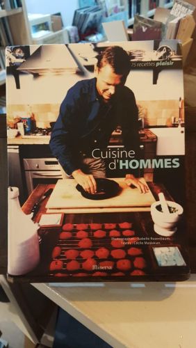 Portada do libro de Cuisine d'hommes