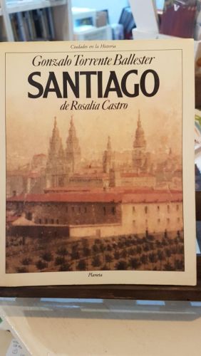 Portada do libro de Santiago de Rosalía de Castro