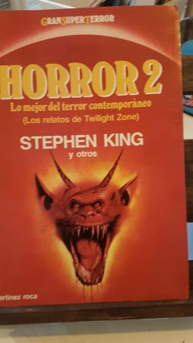 Portada do libro de Horror. (T.2)