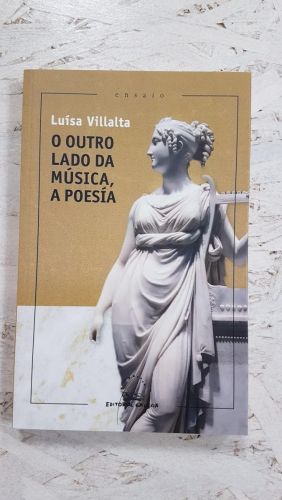 Portada do libro de O outro lado da música, a poesía