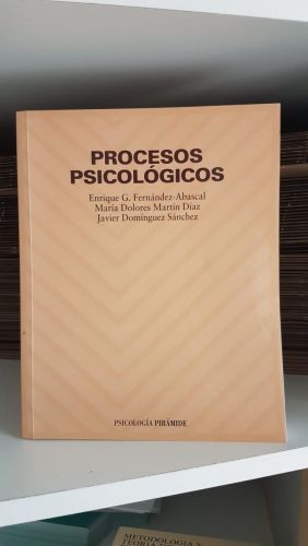 Portada do libro de Procesos psicológicos