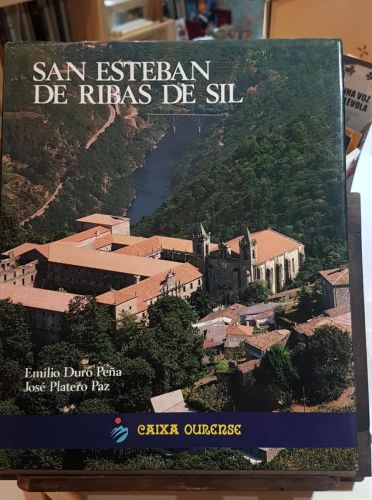 Portada do libro de SAN ESTEBAN DE RIBAS DE SIL-Ourense