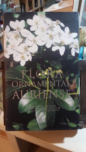 Portada do libro de FLORA ORNAMENTAL AURIENSE