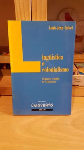 Portada do libro de Lingüística e colonialismo
