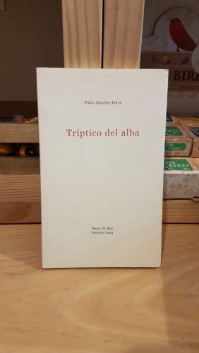 Portada do libro de Tríptico del alba
