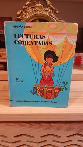 Portada do libro de LECTURAS COMENTADAS. 5 º CURSO
