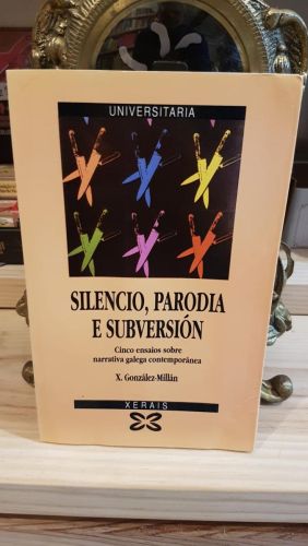 Portada do libro de Silencio, parodia e subversión