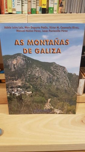 Portada do libro de As montañas de Galiza