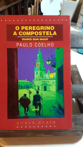 Portada do libro de Peregrino a compostela, diario dun mago