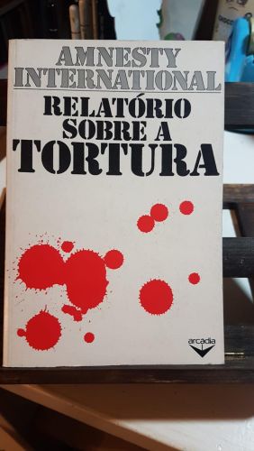 Portada del libro de RELATÓRIO SOBRE A TORTURA -AMNESTY INERNATIONAL