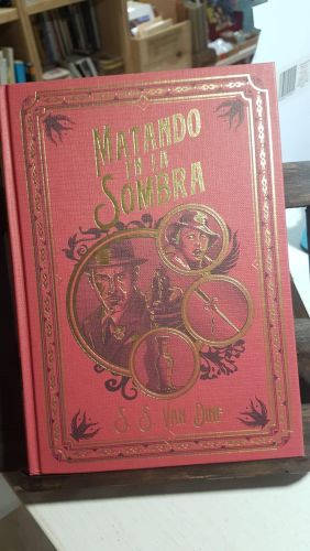 Portada do libro de Matando en la sombra