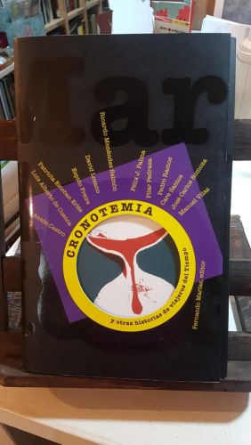 Portada do libro de Cronotemia y otras historias de viajeros en el tiempo