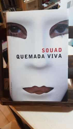 Portada do libro de Quemada Viva