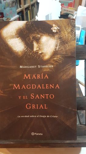 Portada do libro de María Magdalena y el Santo Grial
