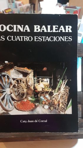 Portada do libro de COCINA BALEAR, LAS CUATRO ESTACIONES