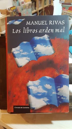 Portada do libro de Los libros arden mal
