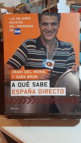 Portada do libro de A qué sabe España Directo