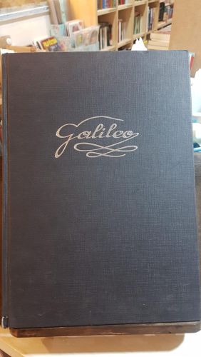 Portada do libro de Galileo : la cocina de Flavio Morganti