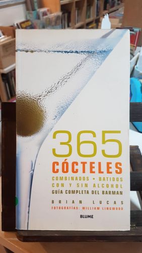 Portada do libro de 365 Cócteles