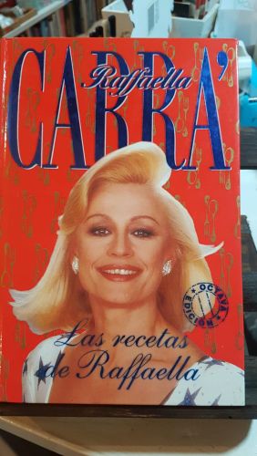 Portada do libro de Recetas de Raffaella Carrá, las