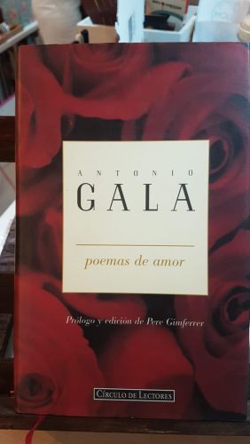 Portada do libro de Poemas de amor