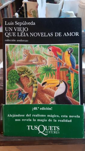 Portada do libro de Un viejo que leía novelas de amor