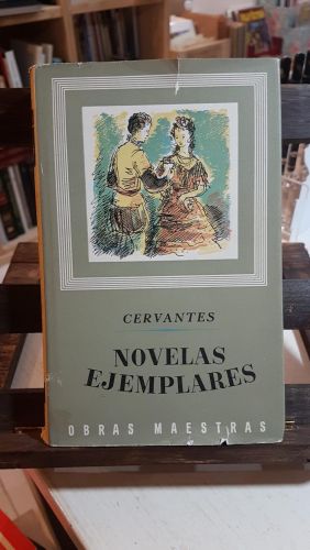 Portada do libro de NOVELAS EJEMPLARES OBRAS MAESTRAS - CERVANTES