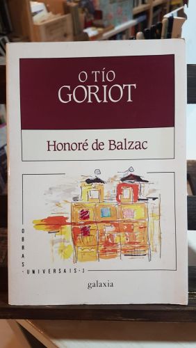Portada do libro de Tio goriot, o