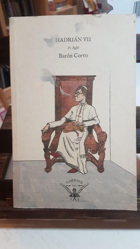 Portada do libro de Hadrián VII