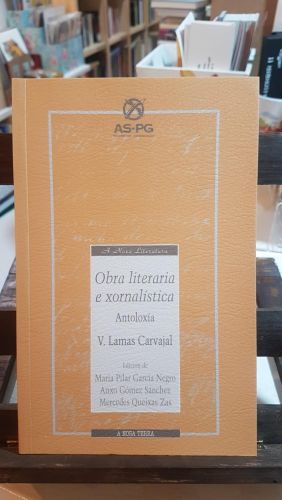 Portada do libro de Obra literaria e xornalística